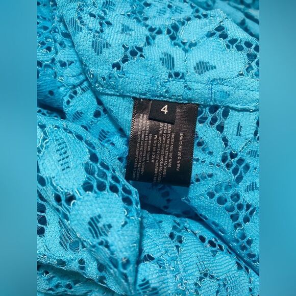 Proenza Schouler floral lace shirtdress size 4 - Picture 13 of 15